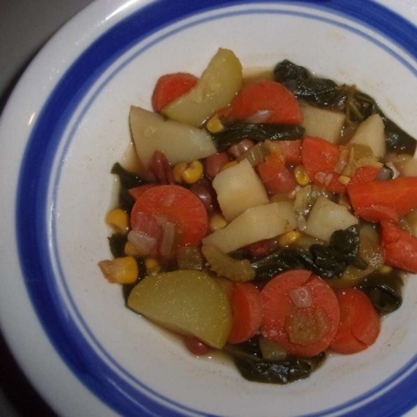 Vegetarian Green Chile Stew