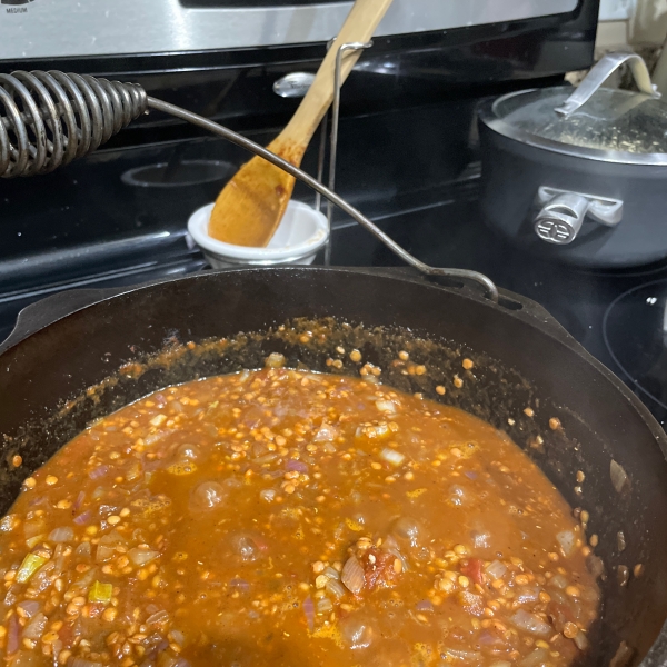 Kik Wat (Ethiopian Red Lentil Stew)