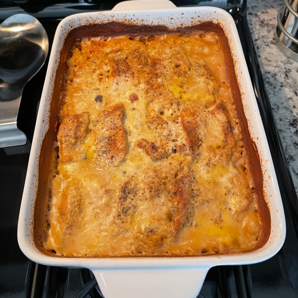 Baked Chicken on Rice