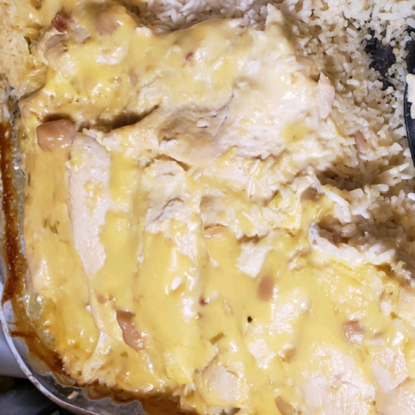 Baked Chicken on Rice