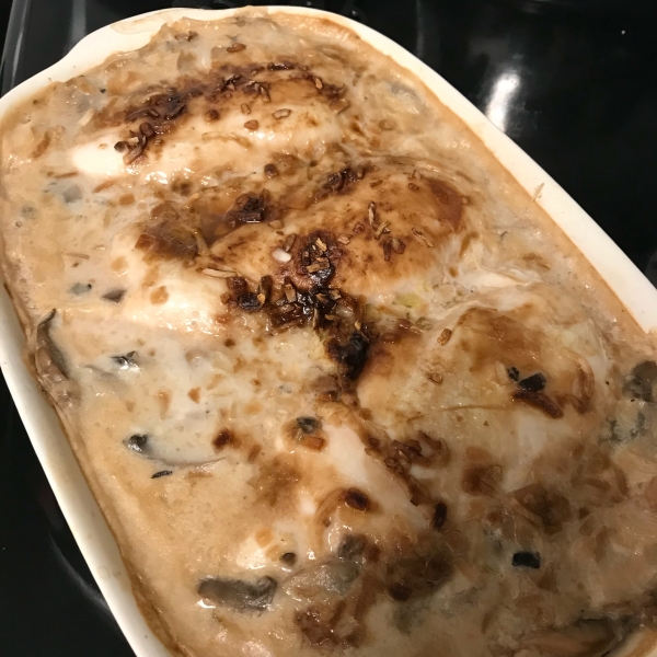 Baked Chicken on Rice
