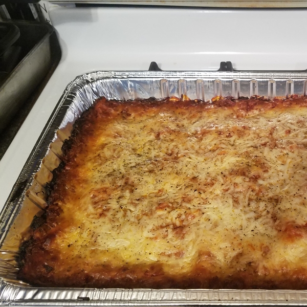 Baked Spaghetti Squash Lasagna Style