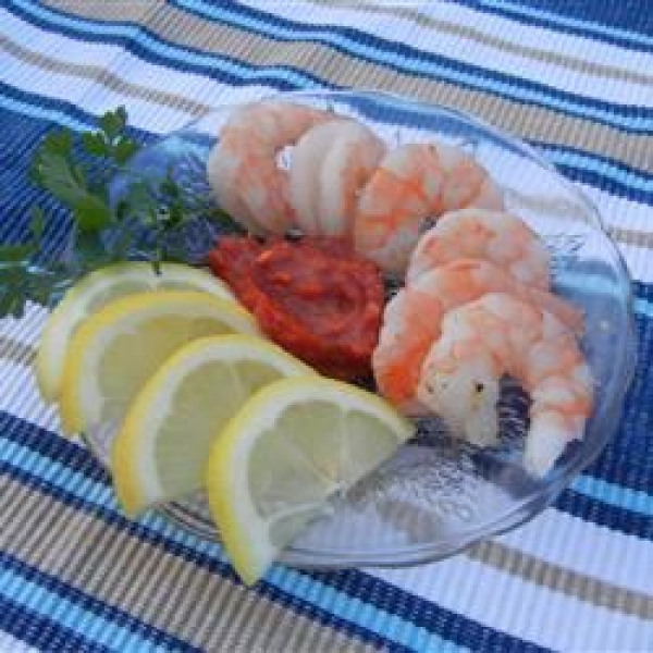 Grilled Shrimp Scampi Cocktail