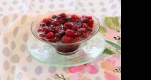 Dried Cherry and Cranberry Sauce