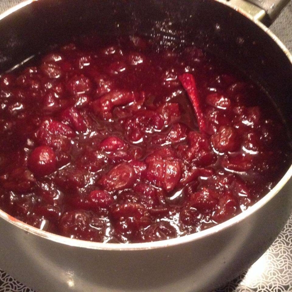 Dried Cherry and Cranberry Sauce