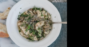 Slow Cooker Chicken and Mushroom Stew
