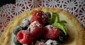 Easy Mini Lemon Tarts with Shortbread Crust