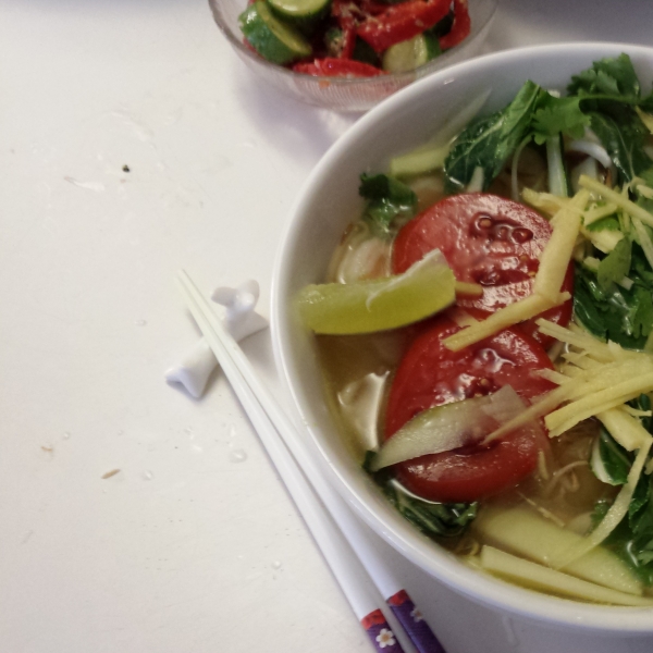 Lui's Zucchini Leek Pho