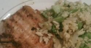 Easy-Peasy Pork Chops with Broccoli Orzo