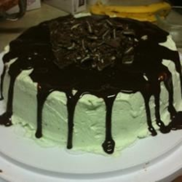 Creme de Menthe Cake I