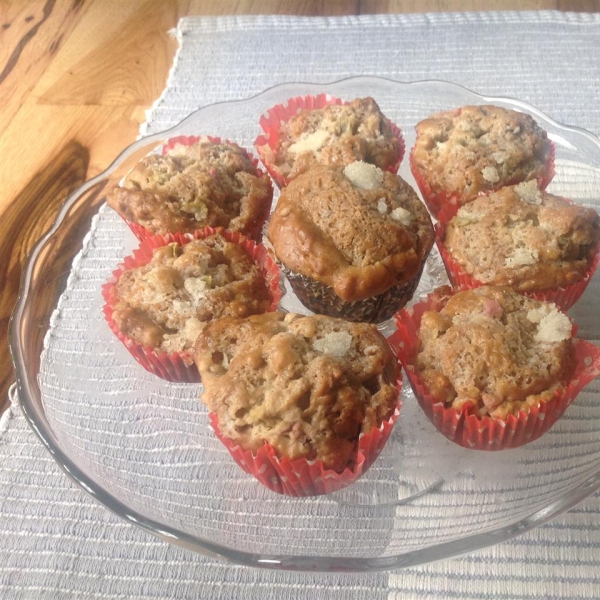 Rhubarb Muffins II