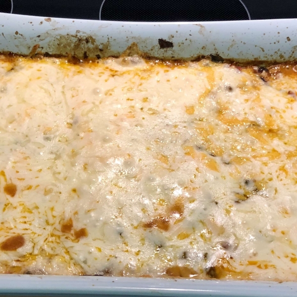 Mexican Beef and Rice Casserole