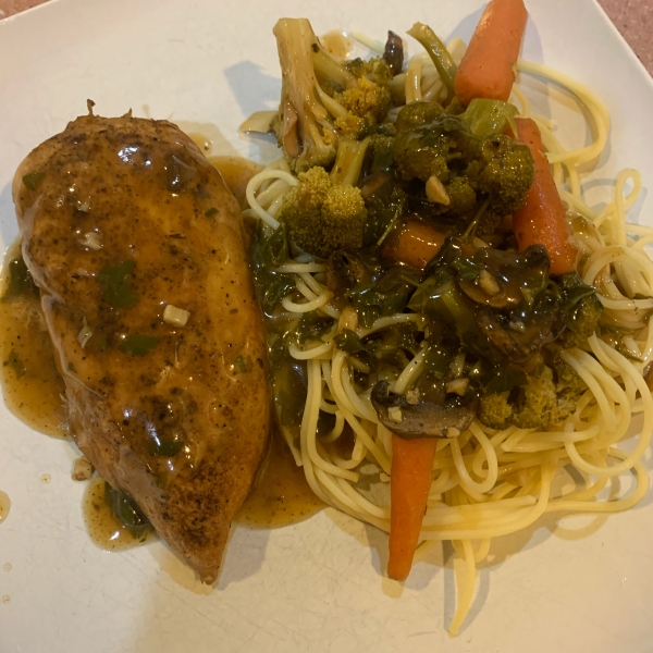 Slow Cooker Lemon Garlic Chicken II