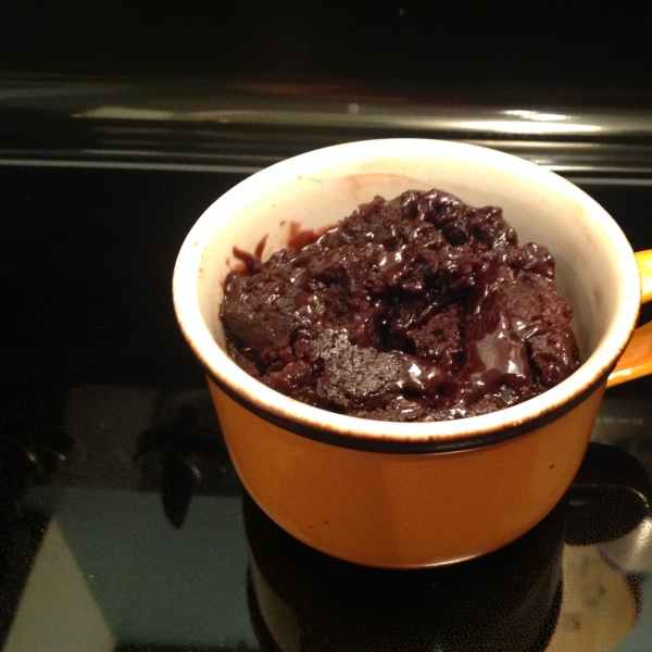 Quick Brownie in a Mug