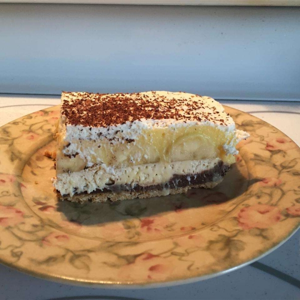5-Layer Chocolate Banana Pudding Pie
