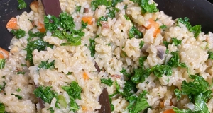 Brown Rice and Kale Salad