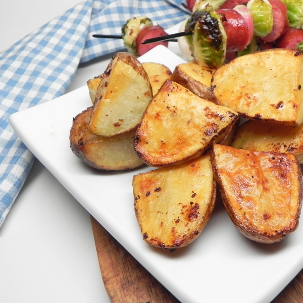 Roasted Lemon-Garlic Potatoes