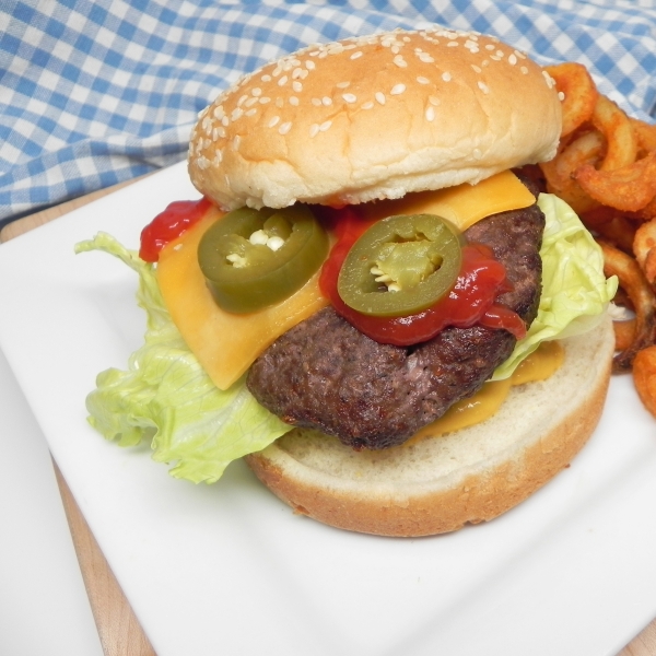 Air Fryer Venison Burgers