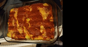 Three Cheese Manicotti