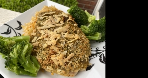 Garlic-Herb-Crusted Pork Chop Dinner for One