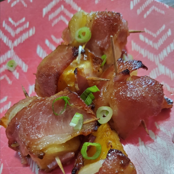 Easy Rumaki with Pineapple