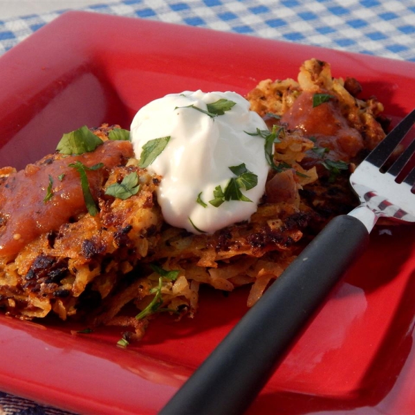 Chorizo Latkes