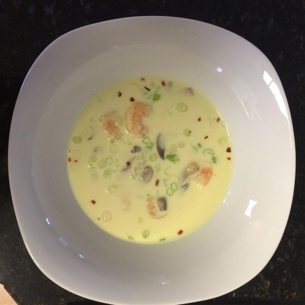 Authentic Thai Coconut Soup