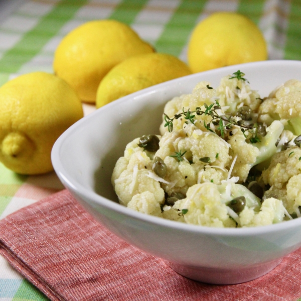 Cauliflower with Capers and Lemon