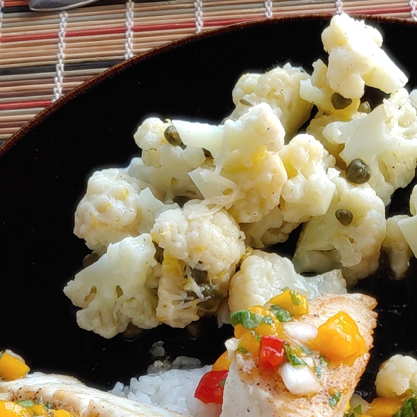 Cauliflower with Capers and Lemon