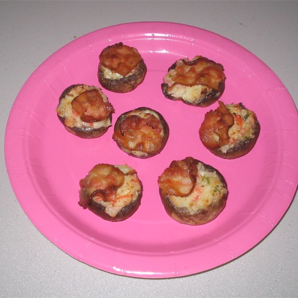 Seafood Stuffed Mushrooms