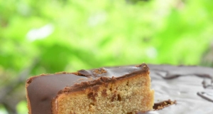 Chocolate-Glazed Honey Cake