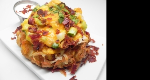 Chicken Bacon Ranch Loaded Bloomin' Onion