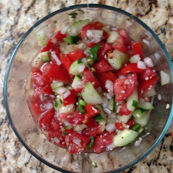 Fresh and Light Cucumber Salsa