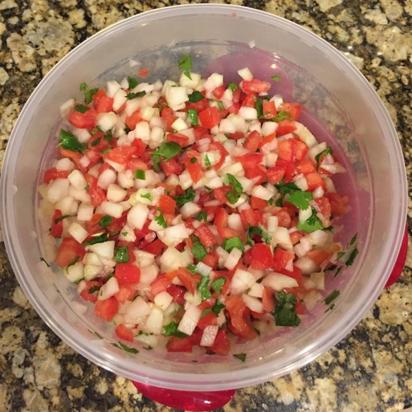 Fresh and Light Cucumber Salsa