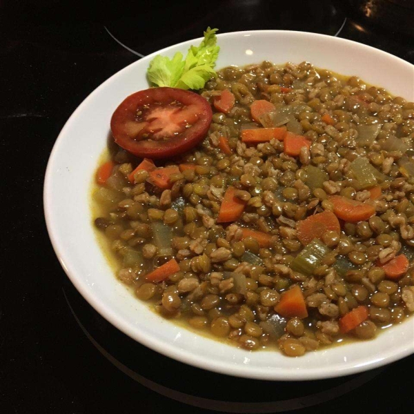 Farro and Lentil Masala