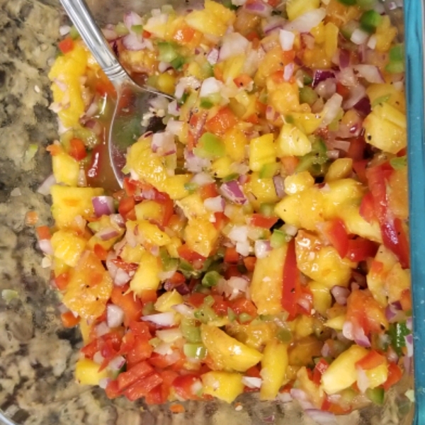 Peach Avocado Salsa