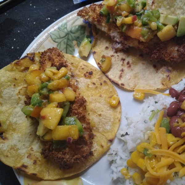 Peach Avocado Salsa