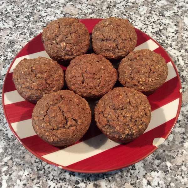 Oat Applesauce Muffins