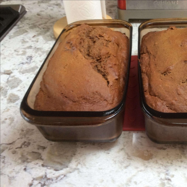 Applesauce Pumpkin Bread