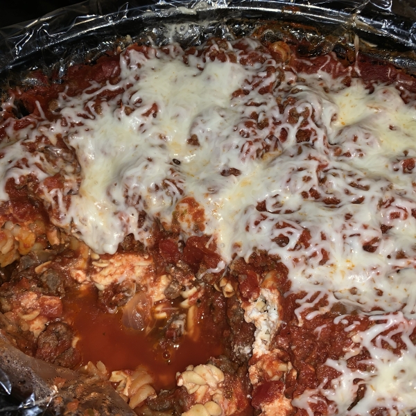 Slow Cooker Baked Ziti