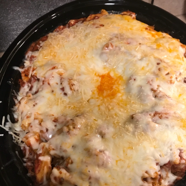 Slow Cooker Baked Ziti