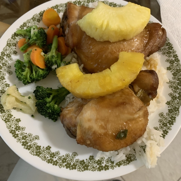 Huli Huli Pineapple Chicken