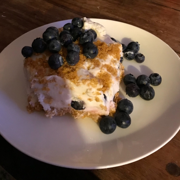 Blueberry Cream Dessert