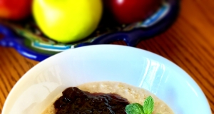 Peanut Butter and Preserves Oatmeal