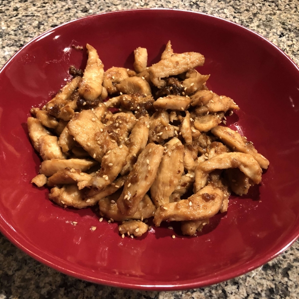 Simple Sautéed Sesame Chicken