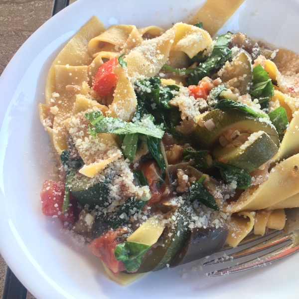 Ratatouille Pappardelle