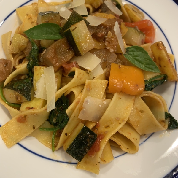 Ratatouille Pappardelle