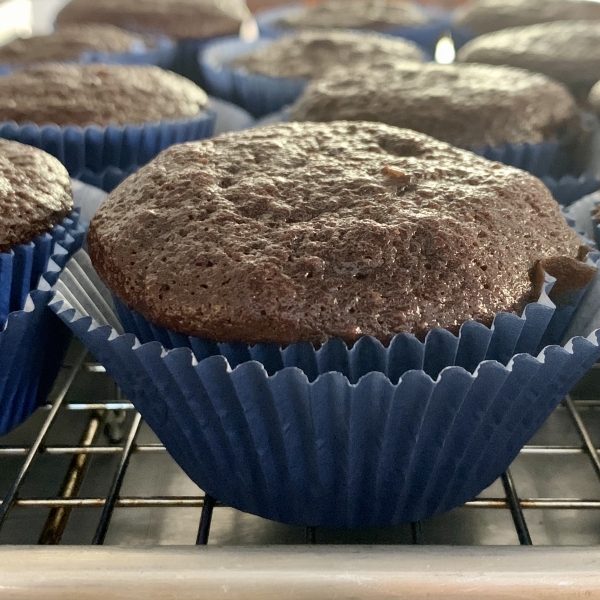 Chocolate-Pumpkin Cupcakes