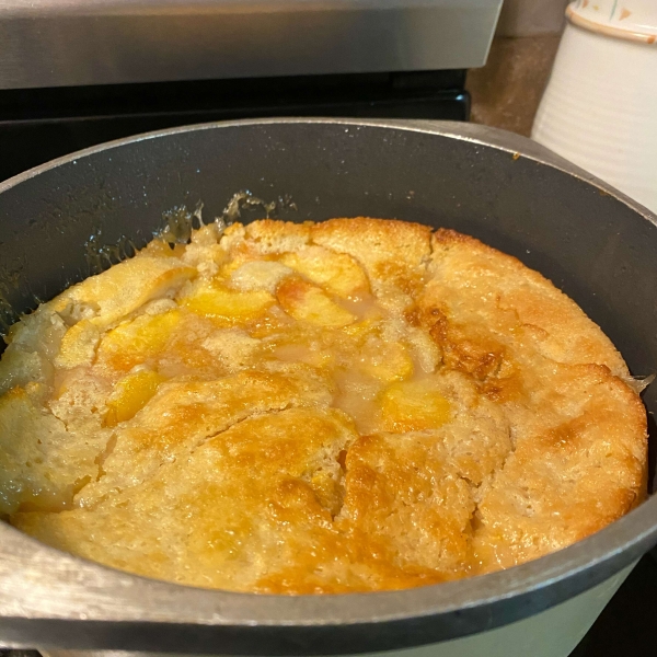 Chef John's Peach Cobbler