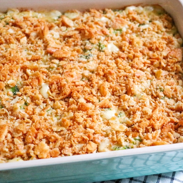 Chicken, Broccoli, and Cottage Cheese Casserole